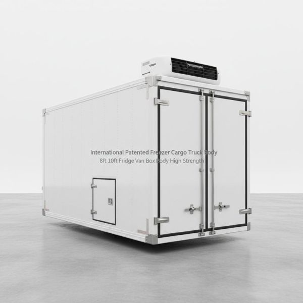 Lightweight and Thermally Insulated Refrigerated Truck Body with Customizable Sizes from 8ft to 32ft