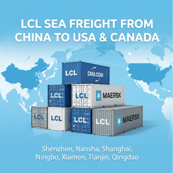 FOB CIF Handling LCL Sea Freight China To Portland OR Ocean LCL Shipping