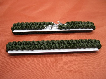 Professional Marine Corps Boot Bands Elastic Twisted Rope Loop Hook On