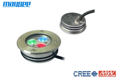 IP68 Waterproof mudança de cor RGB 9W Doca Lights, LED Marinhas da doca luzes