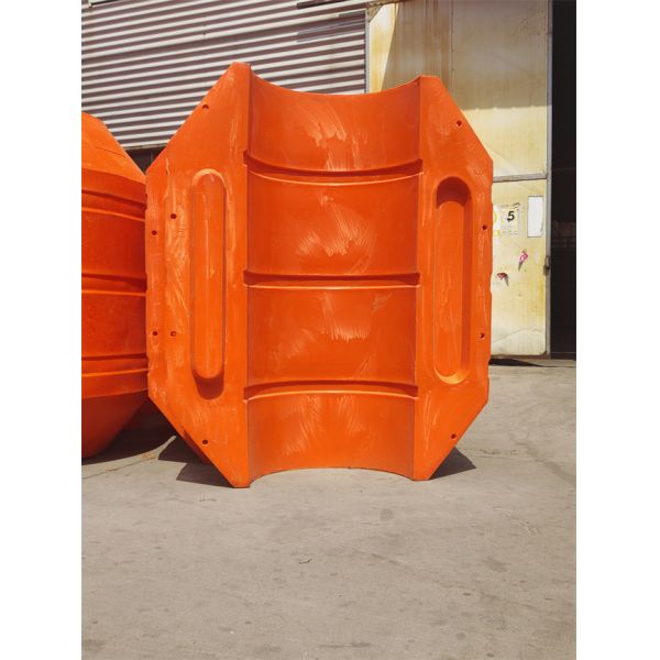 Dredging Pipe Floats High Strength Lightweight HDPE Plastic with Excellent Wear Resistance and Easy Handling for Dredging Operations