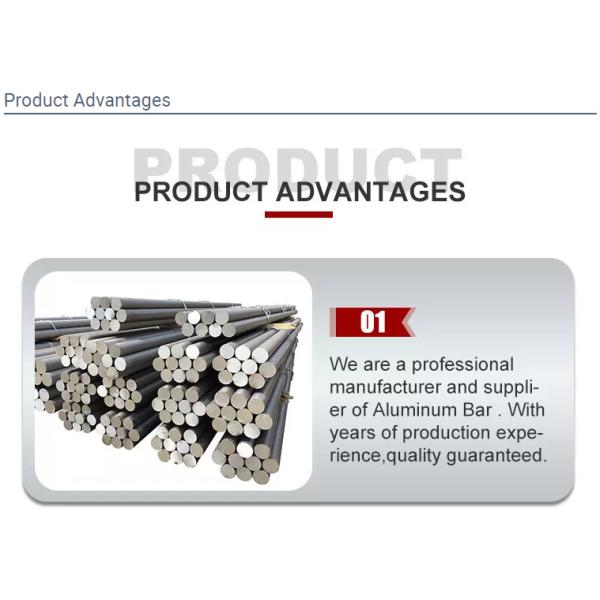 Barra 3003 6mm redonda de alumínio de AISI 3102 8mm Rod 10mm de alumínio