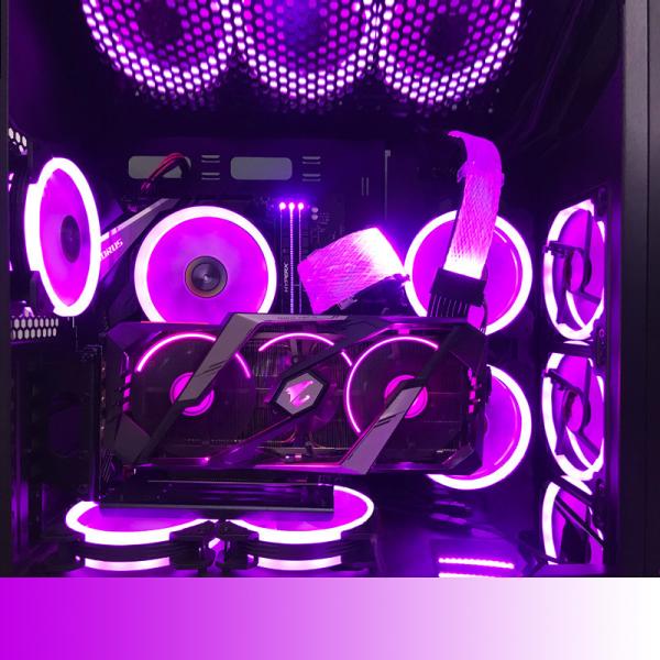 RGB 24pin Cable RGB Led Strip Light Extension Cable 2pin Connector Wire Power Adapter with Motherboard Synchronous Stock ROHS Ce