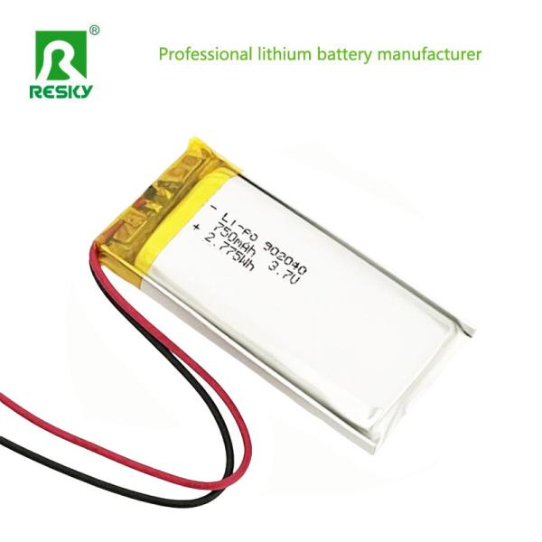 Batterie LiPo 750mAh 3.7V 902040 GPS OEM