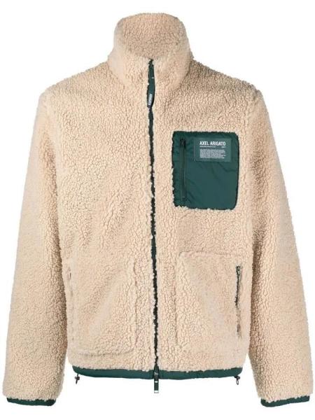 Custom Logo Winter Teddy Jacket Streetwear Zip Up Fleece Trench Coat