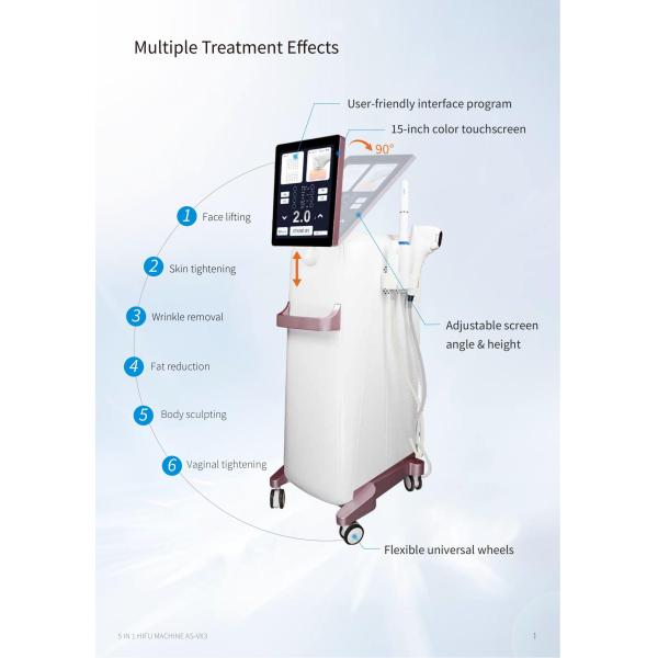 High-Performance HIFU Machine Anti Aging for Long-Lasting Skin Rejuvenation