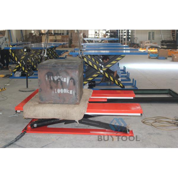 Статический ультра низкопрофильный Scissor таблица 1000kg 1500×1300mm Lifter паллета таблиц подъема