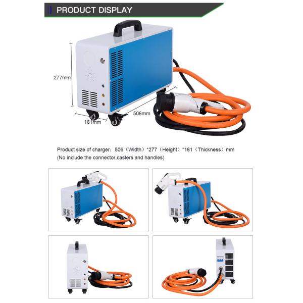 22KW EVSE EV Charger GBT CCS Level 3 DC Fast Charger For Volkswagen VW ID4 ID6 TESLA