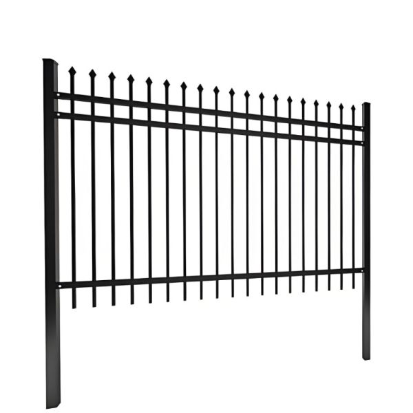 OEM ODM Design Galvanized Tubular Security Steel Fence