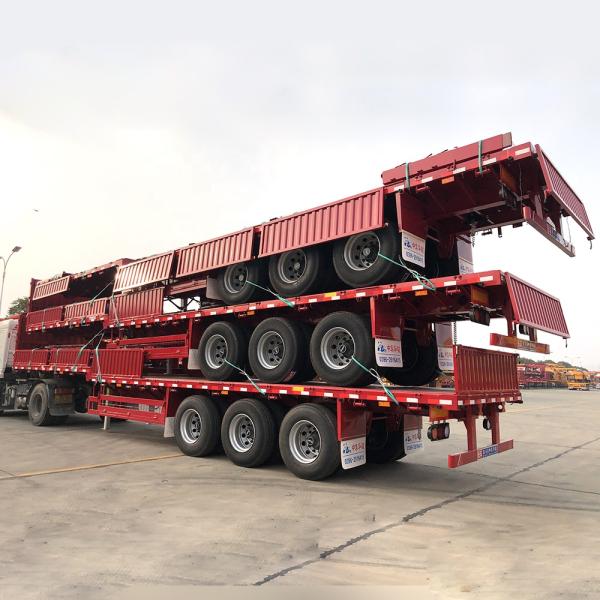 Standard 28Ton Landing Gear Fence Semi Trailer for Heavy Duty Bulk Transportation Needs