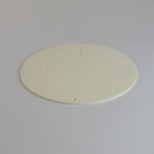 High Purity 99% Alumina Ceramic Plate Metallurgy Setter Plate Customized Size