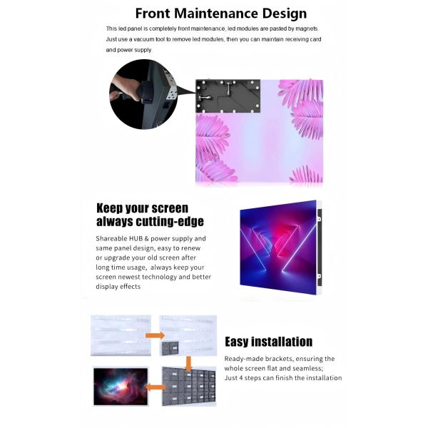 P1.25 Indoor Led Screen Small Pixel LED Display Screen
