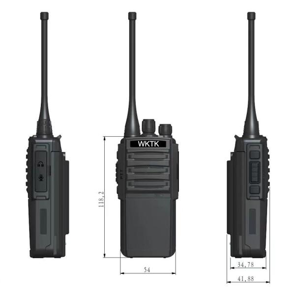 JJCC Walkie-Talkie Handy Kid Long Range Distance Two Way Radio Handheld Walkie Talkie