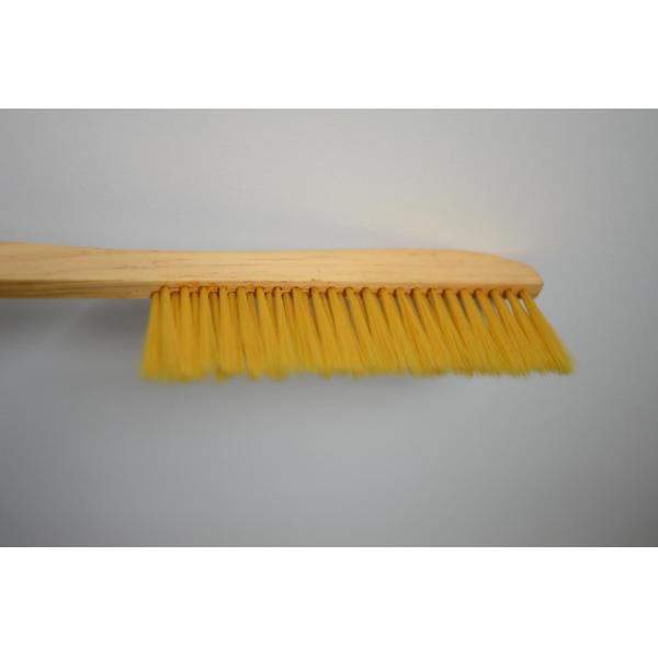 Mejor Vendedor Doble fila de cepillo de abejas con mango de madera de plástico de pelo herramientas de apicultura