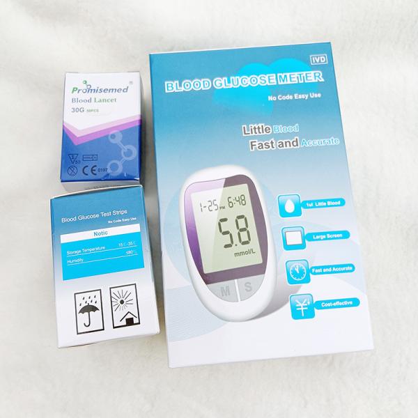OEM Medical Healthcare Equipment ABS Home Electronic Blood Glucose Meter