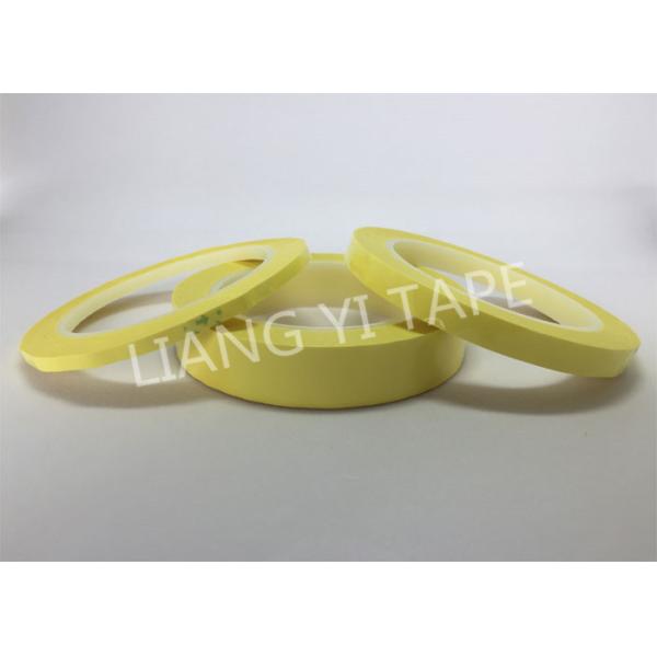 Свет изоляции полиэстровой пленки акриловый слипчивый - желтая лента