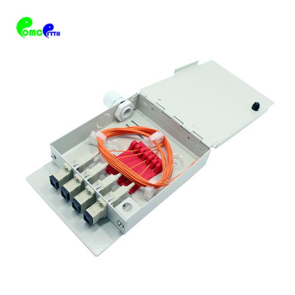 4-24 ports SC FC LC FC E2000 Fiber Terminal Box ( FTB ）wall mounted Cold Rolled Steel for FTTX ， ODN ，PON project