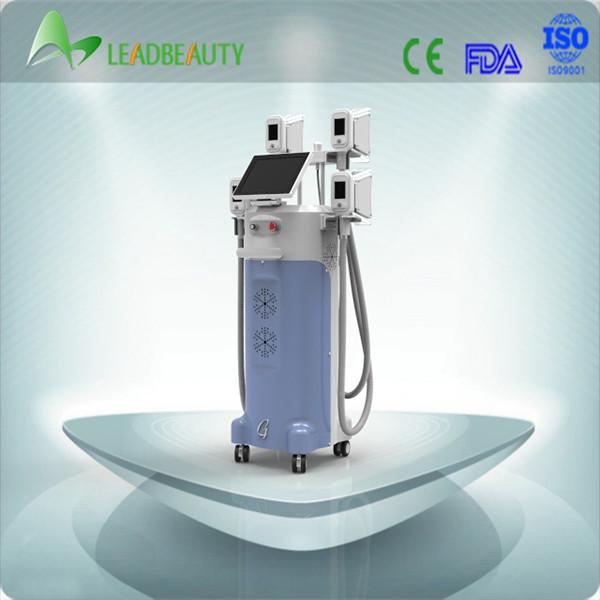 4 handles fat removal cryolipolysis machine