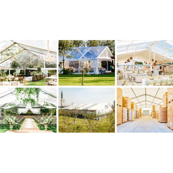 Water Proof High Quality Custom Construction Large Show Tent Heavy Duty Wedding Tent