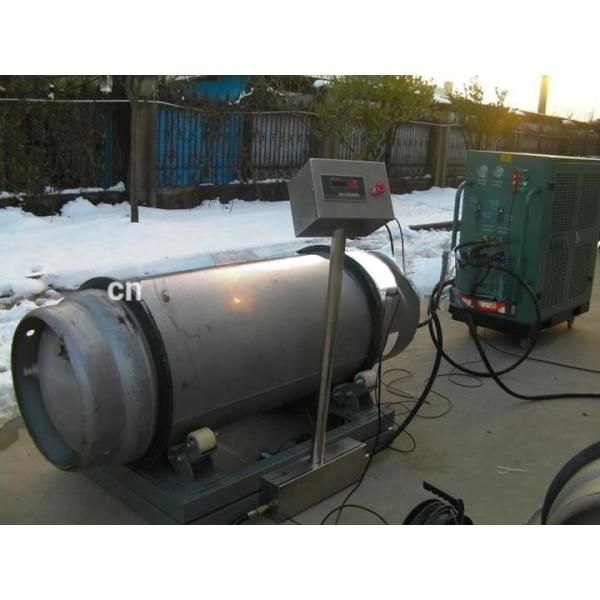 R410a 5hp Oil Free Refrigerant Gas Recovery Machine For Manufacturing Plant