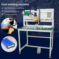 Cylindrical 21700 Lithium Battery Spot Welding Machine 800A Current Adjustable