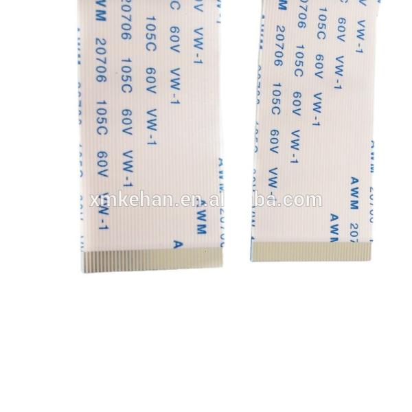 Computer 12 Pin 0.5mm Wire Cable Assembly ODM AWM 20706 105C 60V FFC Cable Rohs Compliant