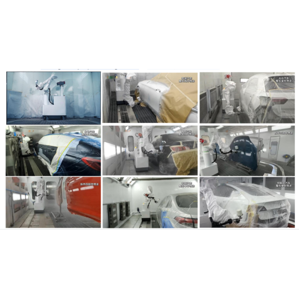 Painting Robot With Self Teaching For Metal Parts Auto Parts Furniture Motorcycle Parts Industries Model TR-90E