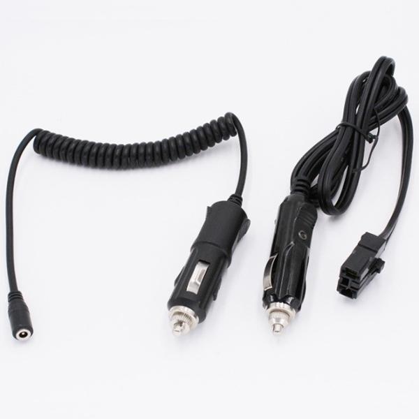 Black 12V DC Car Cigarette Lighter Charger Cable 5.5x2.1mm Standard Copper for Your