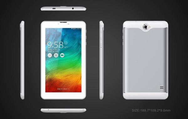 China Factory 7 Inch Tablet PC 1280x800 IPS 2GB RAM 8GB ROM MediaTek Quad core 3G Phone 2 SIM Card 3G WCDMA 2G GSM