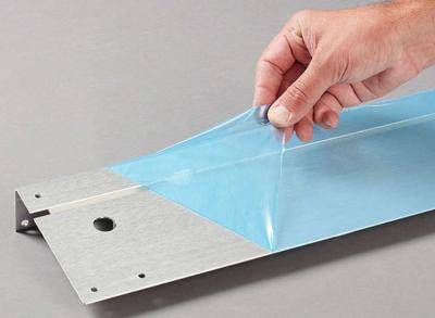 Damage Free 200m 30 Micron Protective Plastic Film For Metal Panel