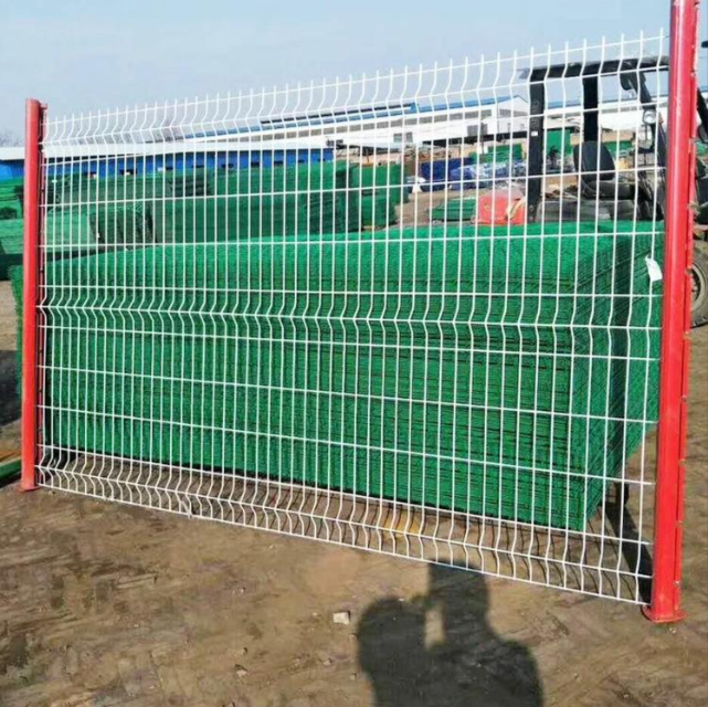 Coastal Grade 3D V Fold Security Fence Panels Heavy Galvanized Finish