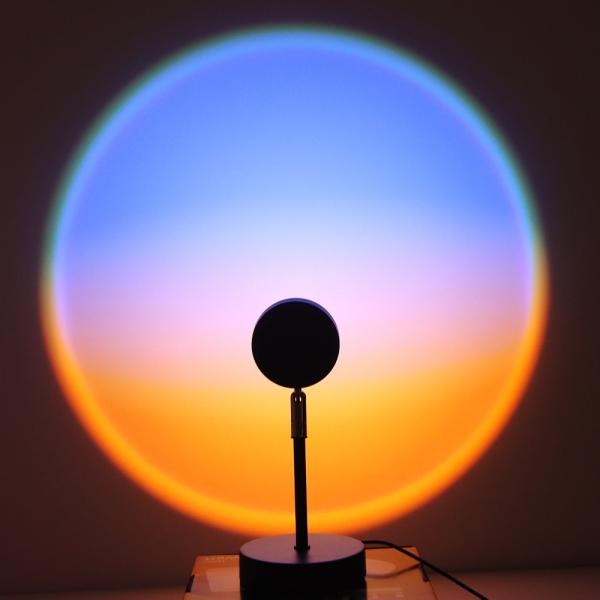 Репроектор лампы захода солнца для комнаты, света ночи проекции захода солнца СИД с цветами дистанционного управления 16, фотографией/Selfie/Home/L