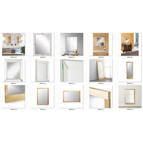 Rectangle Magnifying Makeup Lighted Mirror Wall Mount Blue Lighting