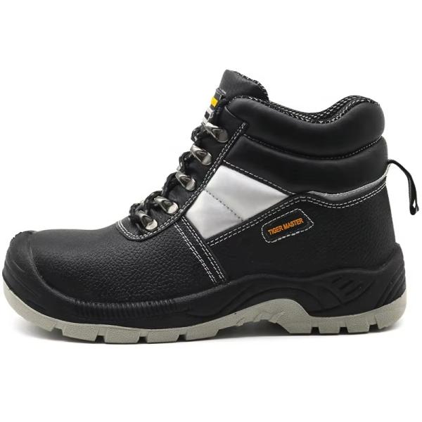 Summer Season Black S3 SRC Industrial Safety Shoes For Maximum Safety