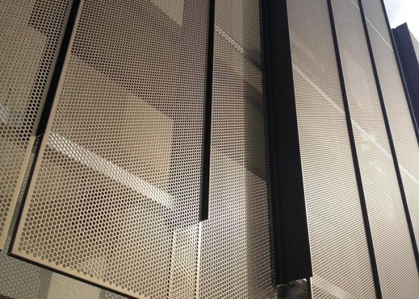 Customized Perforated Aluminum Sheet 3003 H14 Round Hole Perforated Sheet