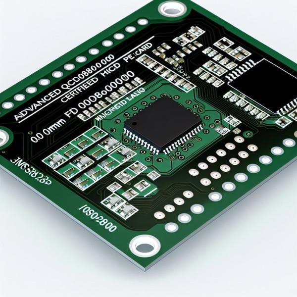 QC080000 認証されたHDIPCBボード 0.3mm BGAピッチと0.07mmレーザードリル
