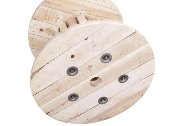 Empty Large Wooden Cable Spools Cable Reel Wooden Wire Drum
