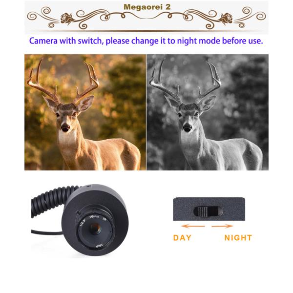 HD720P Anti Shock Night Vision Hunting Scope 200-400M Outdoor Hunting Riflescope