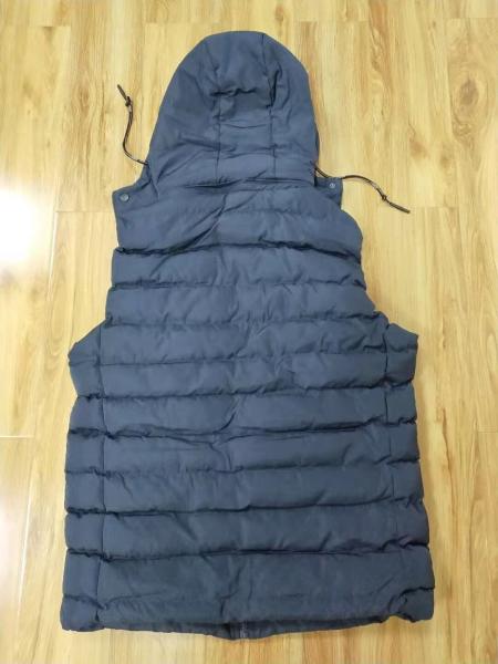 Big And Tall Blue Bubble Vest Jacket Mens Polo Vest Puffer