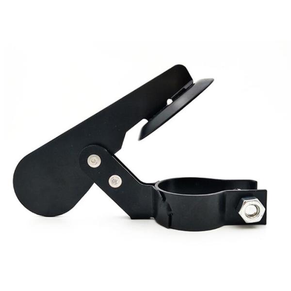 Черный порошок покрыл язычок крышки дождя вытыхания мотоцикла 1-3/4» OD