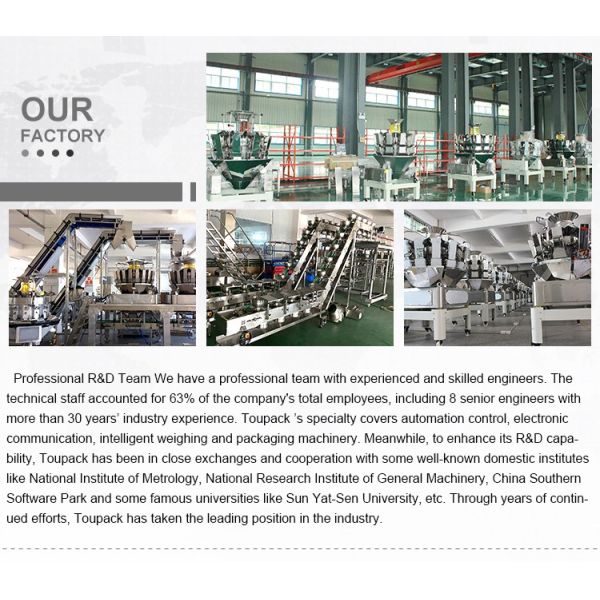 Multi-Function Packaging Machinery Food Peanut Gummy Tablet Cereal Automatic Filling and Sealing Other Packaging Machines