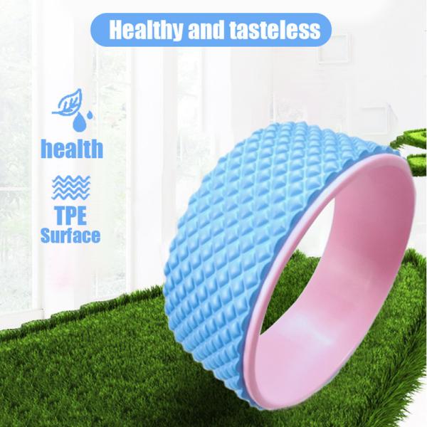 Waist Shaping Yoga Roller Wheel Massage Yoga Wheel Back Training Yoga Circle