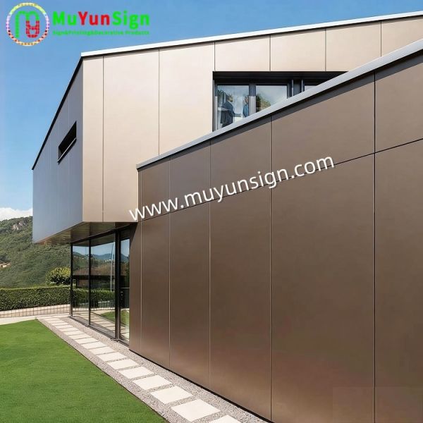 PE Coated Wall ACP Panel Multi Colors 3/4 mm Fire Resistant for Exterior Interior Walls