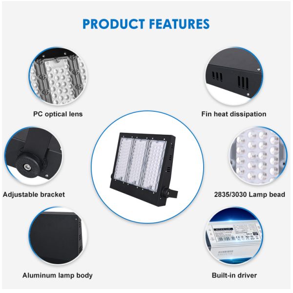 Weatherproof IP66 LED Flood Lights Durable Solutions for Outdoor Spaces