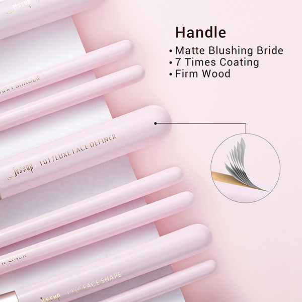 Skin Friendly Goat Hair Jessup 25 Piece Brush Set Pro Art Makeup Brush Set