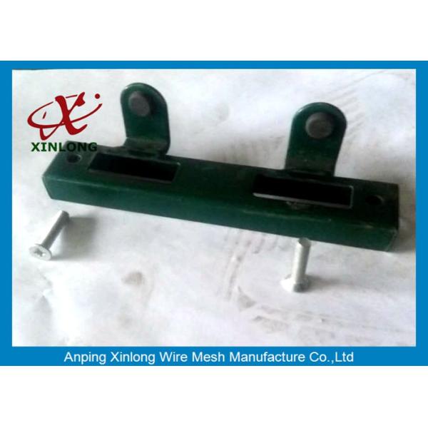 Hot Dipped Welded Fence Gate With Stainless Steel Lock OEM Acceptable