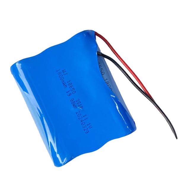1800mah 11,1V Li Ion 18650 Pacote Comercial 18650 Bateria recarregável