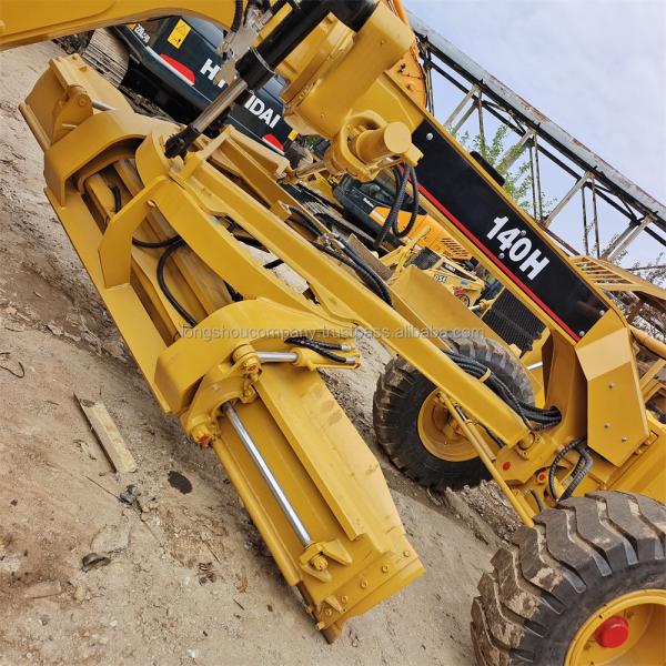 Cummins Engine 17000 KG Caterpillar 140H Motor Grader on Stock for Road Construction