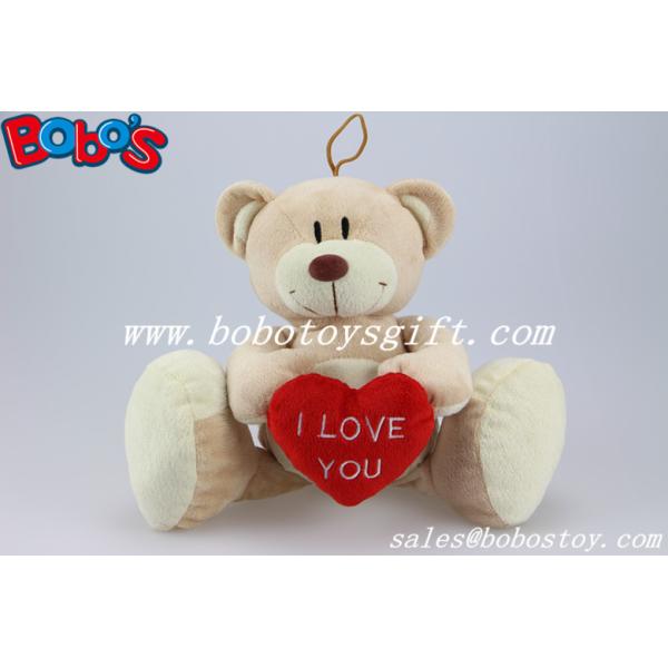 China Manufactured Big Feet Teddy Bear Toy With Red Heart