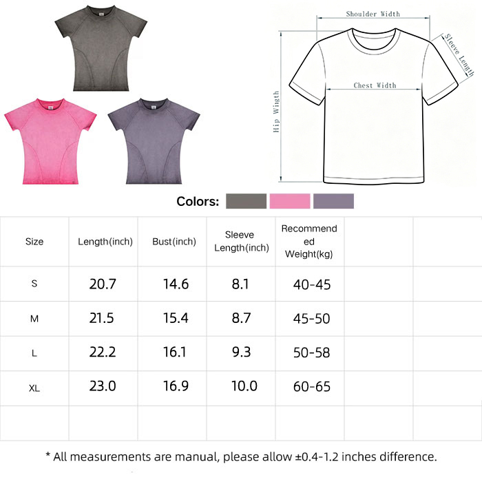 220GSM Cotton Blend T Shirt Vintage Acid Wash T Shirt Streetwear